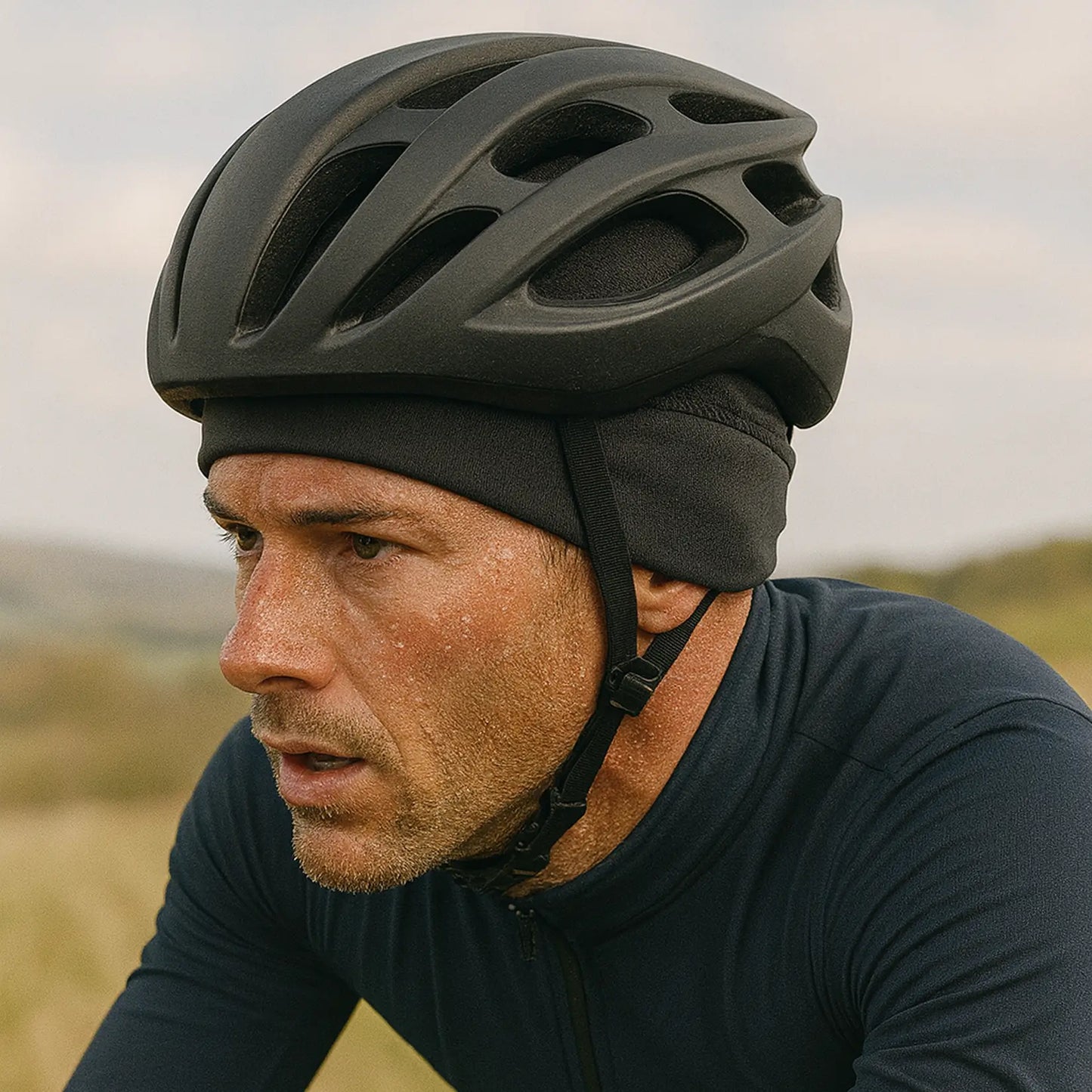 SweatHawg Skull Cap Shorty Helmet Liner for Men & Women, Ultra-Absorbent No-Drip Cooling Cap for Hard Hats & Workouts