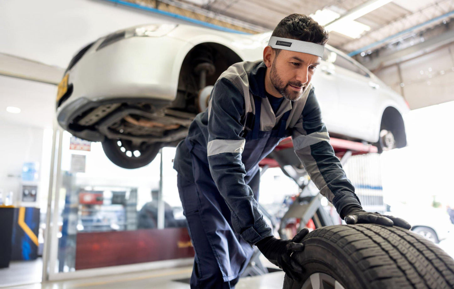 Sweat Headband X2 — Double-Layer
